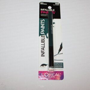 L'oreal Paris Infallible Paints 308 Wild Green Liquid Eyeliner Eye Makeup NIP